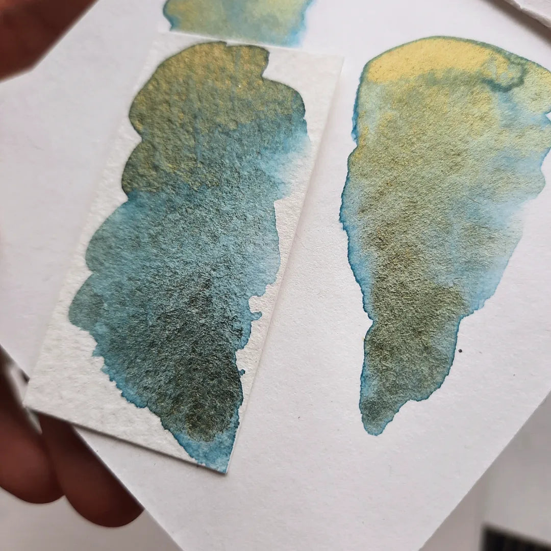 "Kelp Forest" - Bluish Green Shimmer