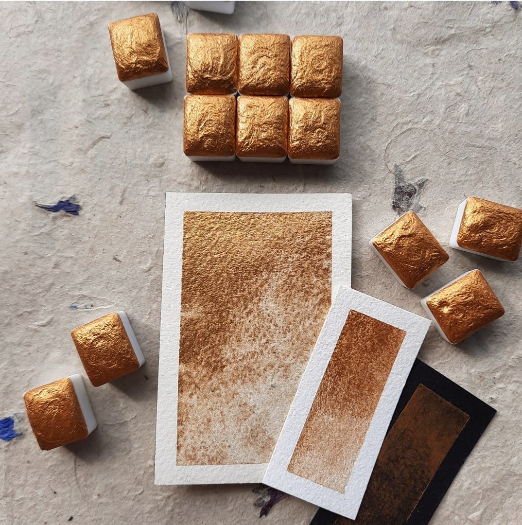 "Imperial Gold" - Synthetic Mica