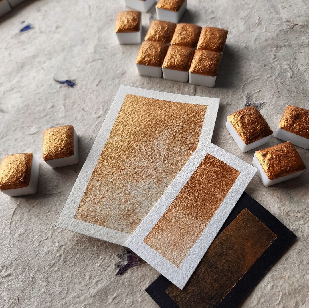 "Imperial Gold" - Synthetic Mica