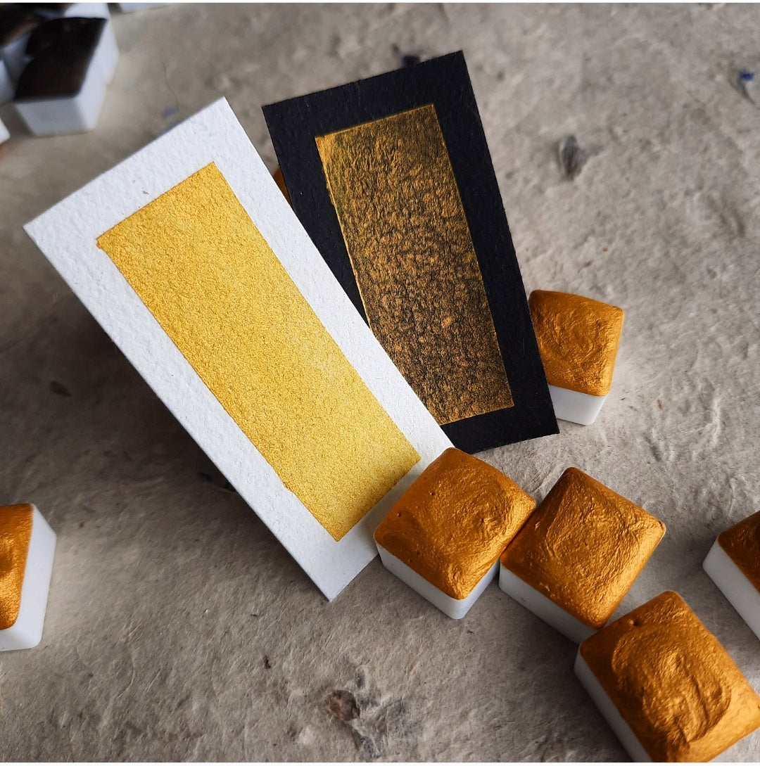 "Mustard Yellow" - Synthetic Mica