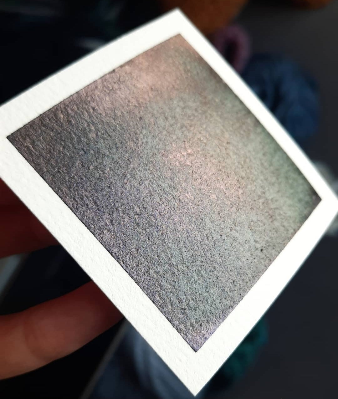 "Nightfall" - Blackish Blue Shimmer