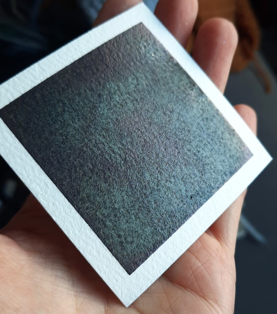 "Nightfall" - Blackish Blue Shimmer
