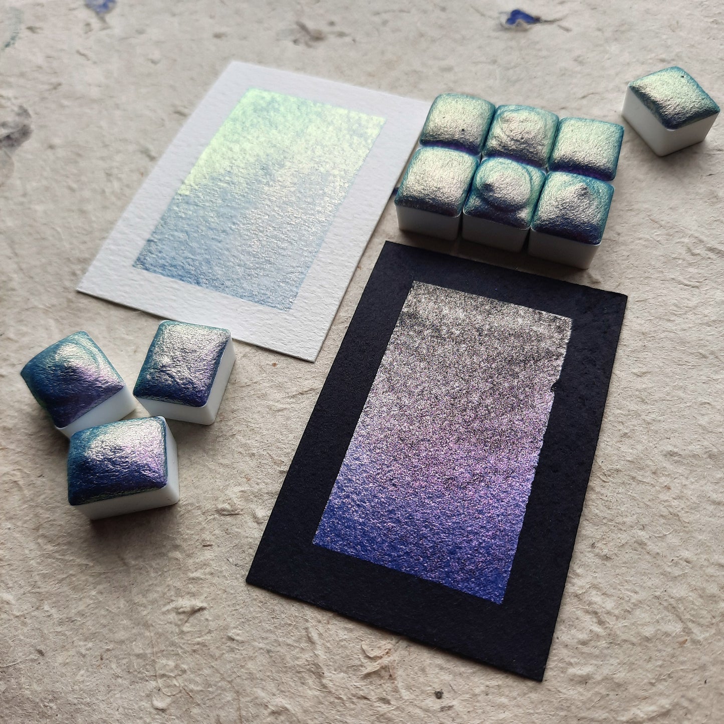 ✨Restock✨ The Chameleon II Palette - 6 Colourshifting Watercolors