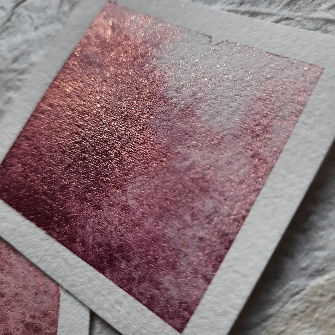 "Rose Gold" - Pink with Gold Sparkles