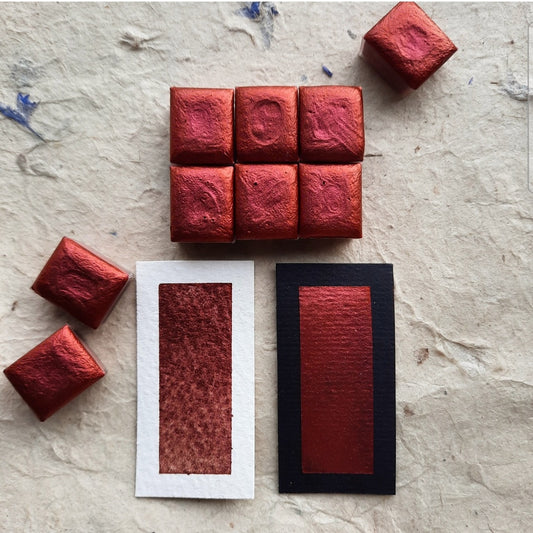 "Ruby Red" - Chrome Finish