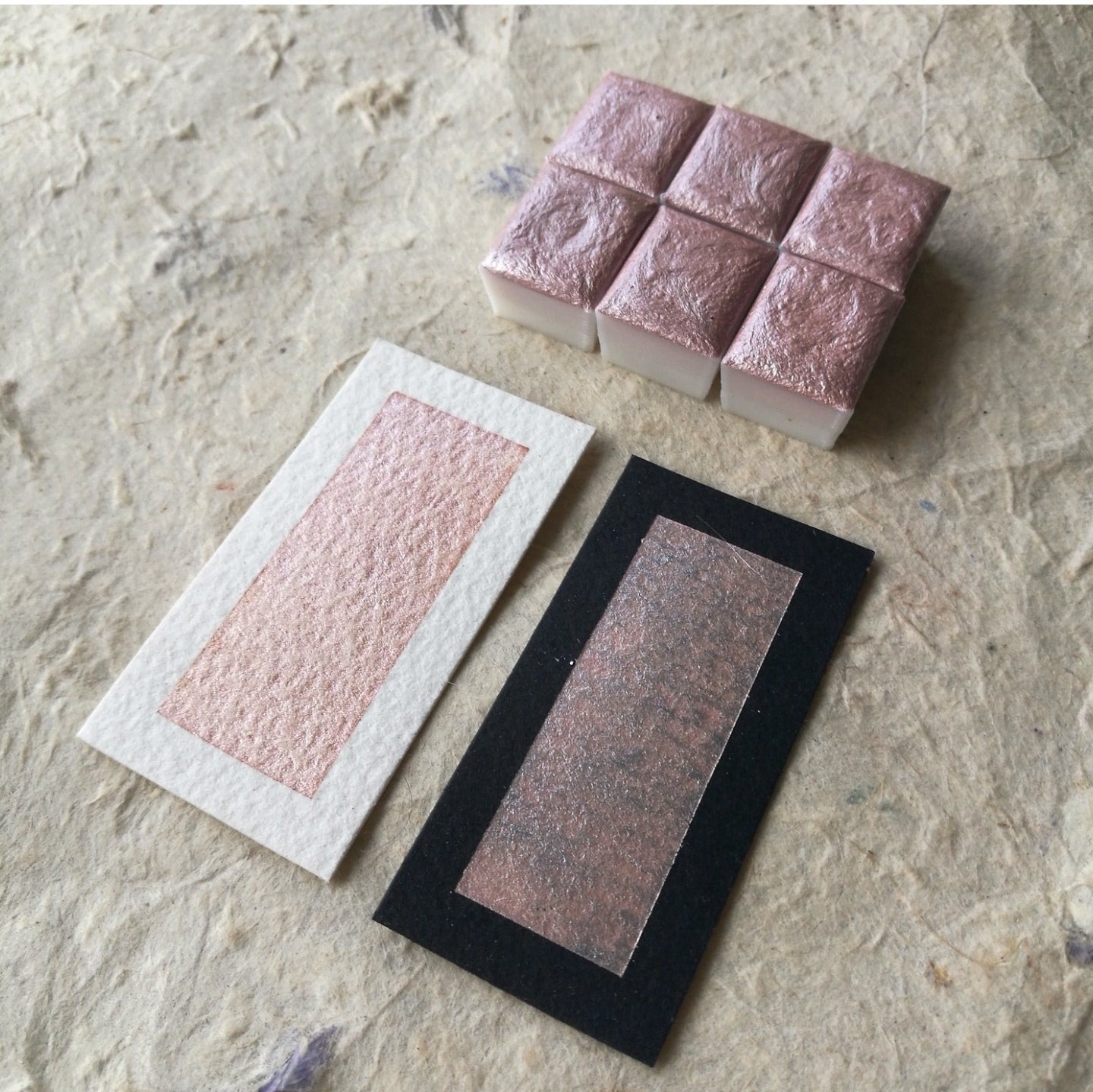 Discontinued - "Sakura Pink" - Light Pink Shimmer - Individual Half Pan