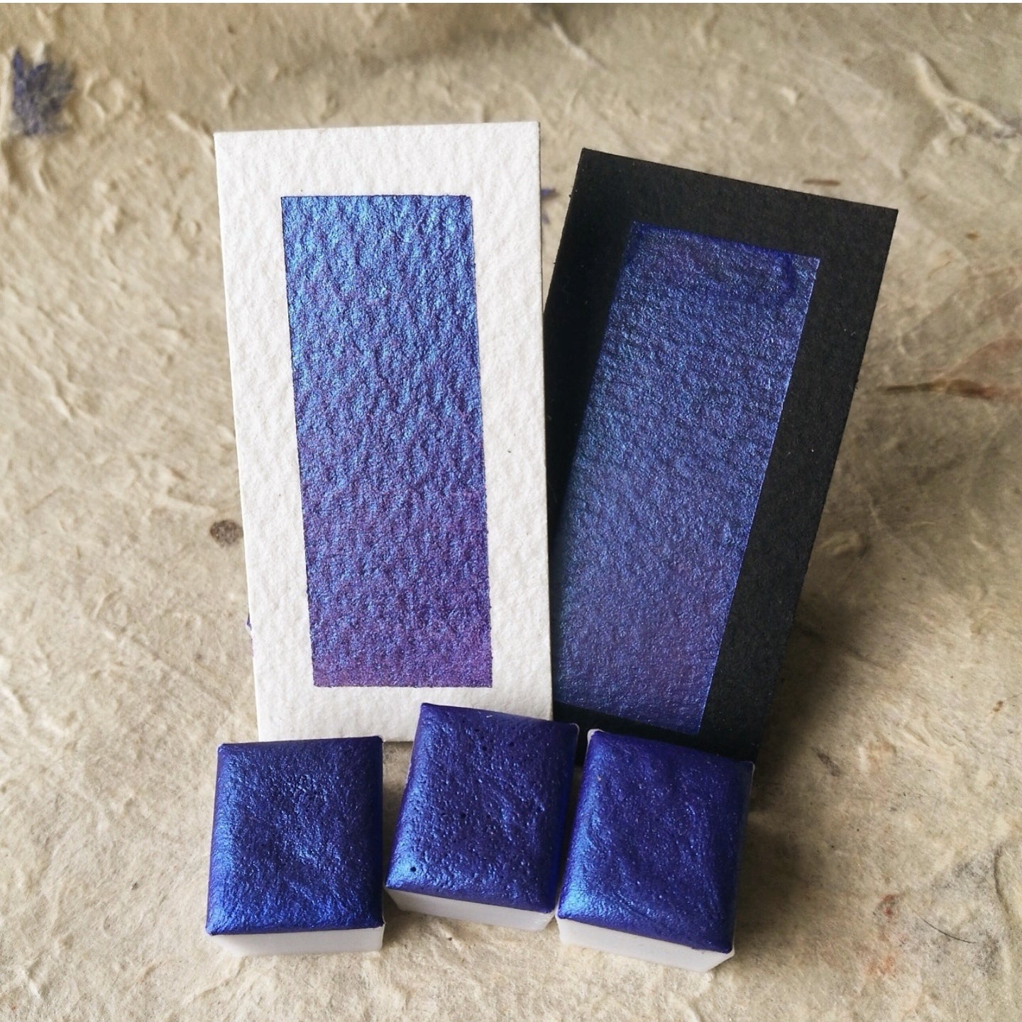 "Sapanā" - Violet/Blue Shimmer