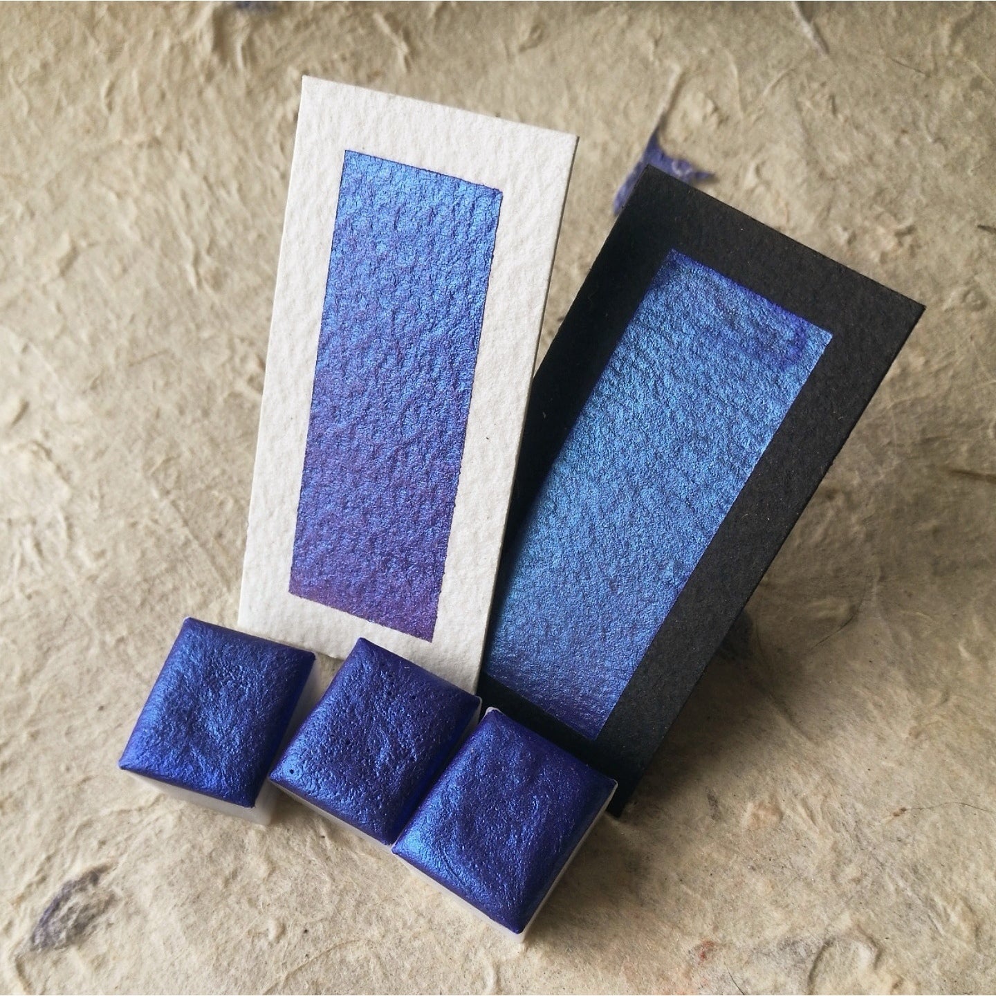 "Sapanā" - Violet/Blue Shimmer