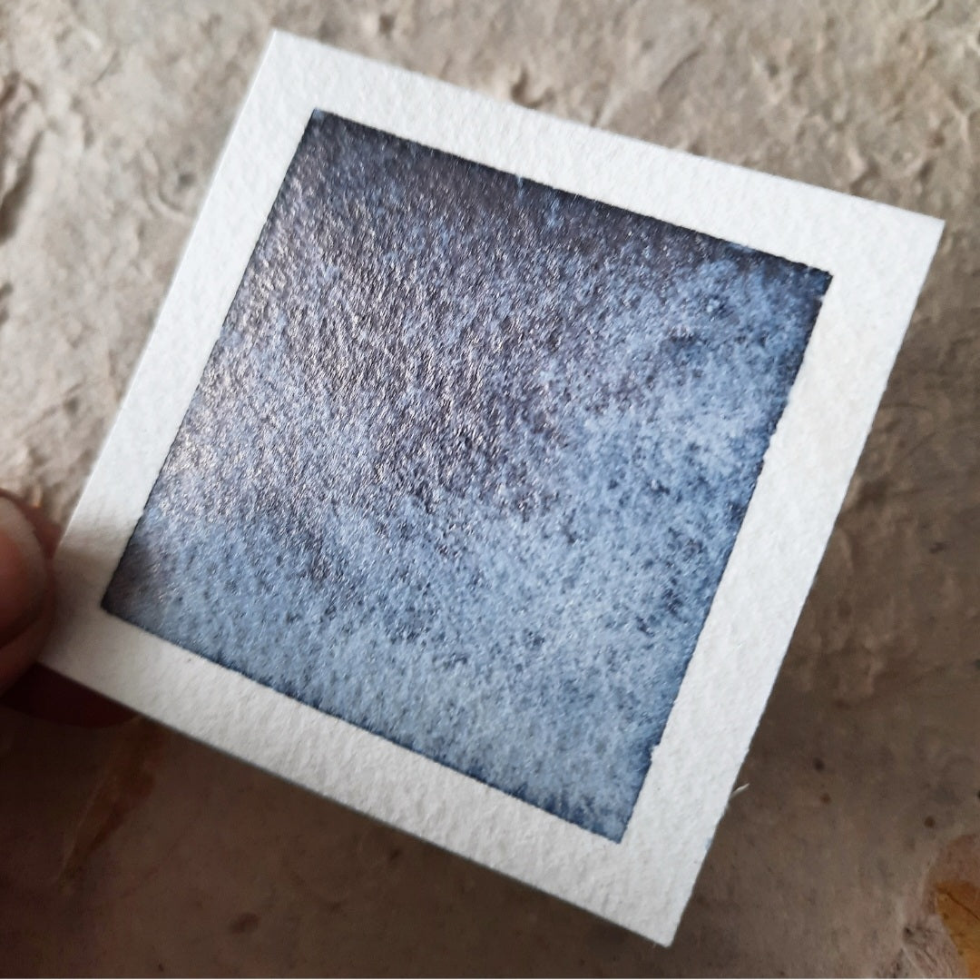 "Storm Clouds" - Greyish Blue/Mauve Shimmer