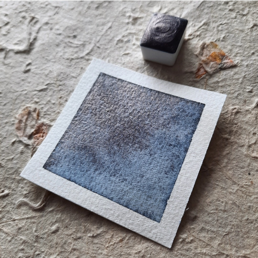 "Storm Clouds" - Greyish Blue/Mauve Shimmer