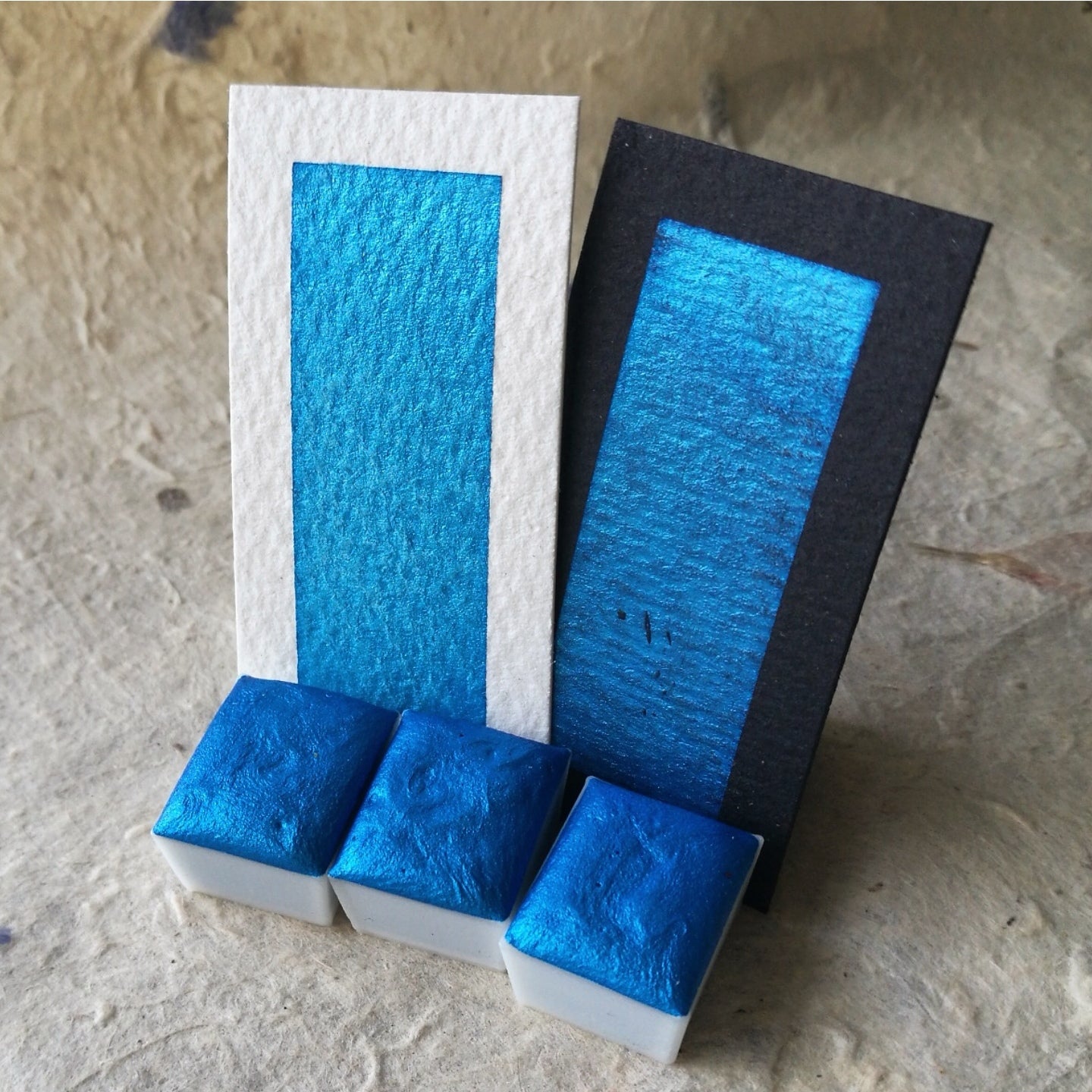 "Sky Blue" - Bright Blue Shimmer