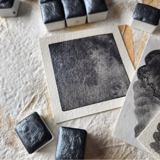 ✹5€ Half Pan✹ Limited Edition - "Smoky Grey"- Individual Half Pan