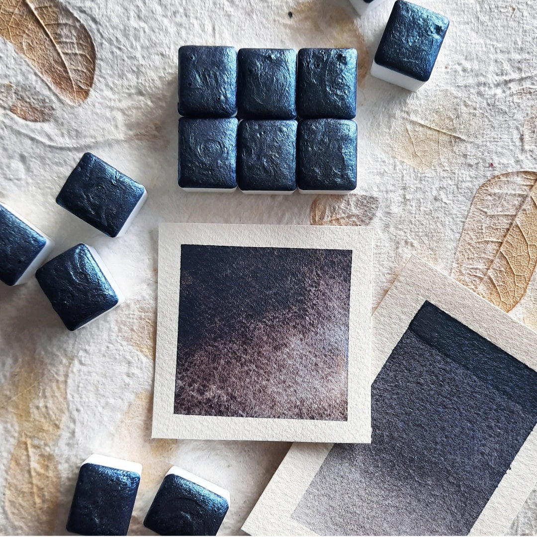 "Tempest Blue" - Duochrome Blue/Violet Shimmer - Individual Pan