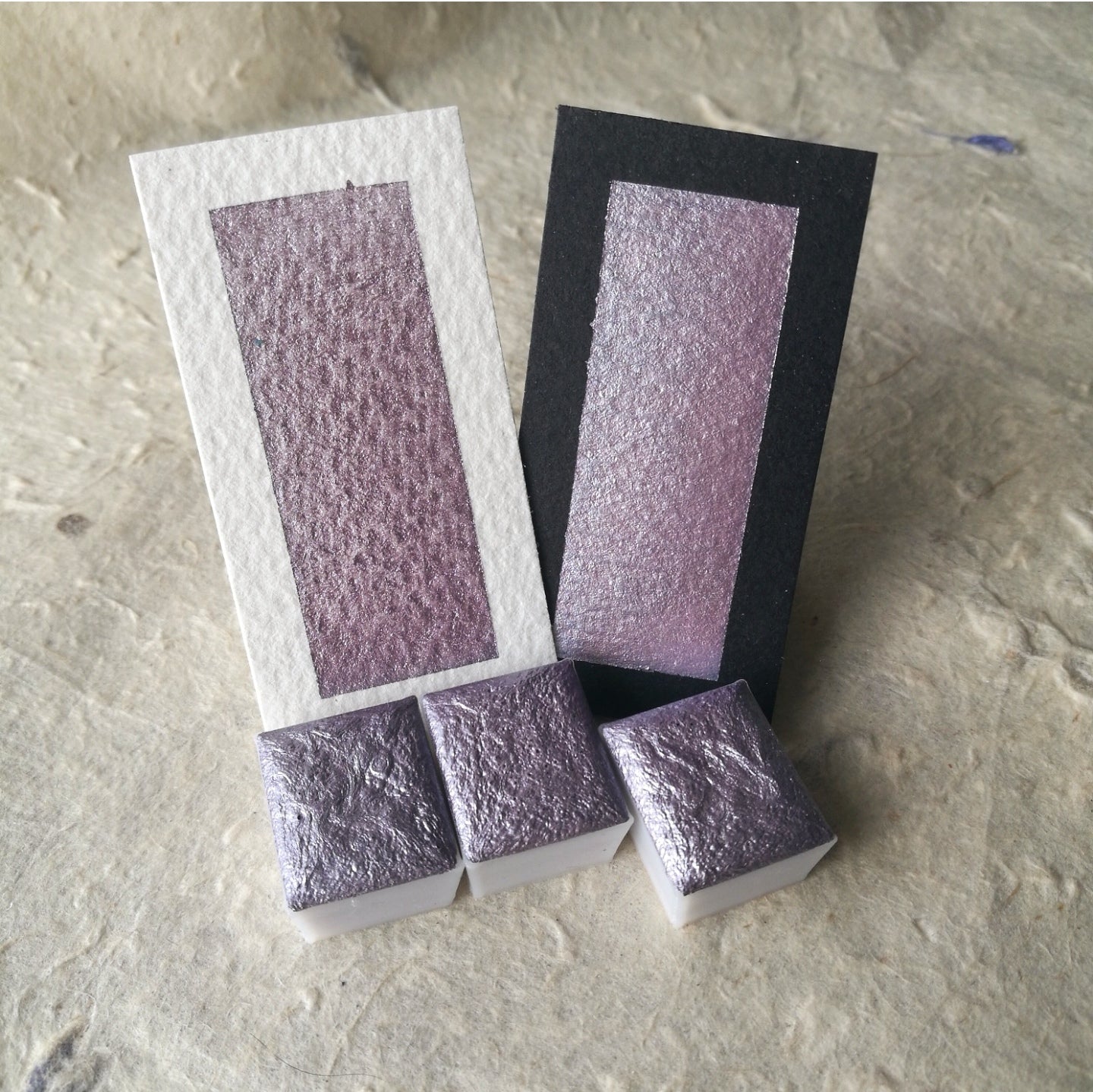 "Frosted Lilacs" - Light Purple Shimmer