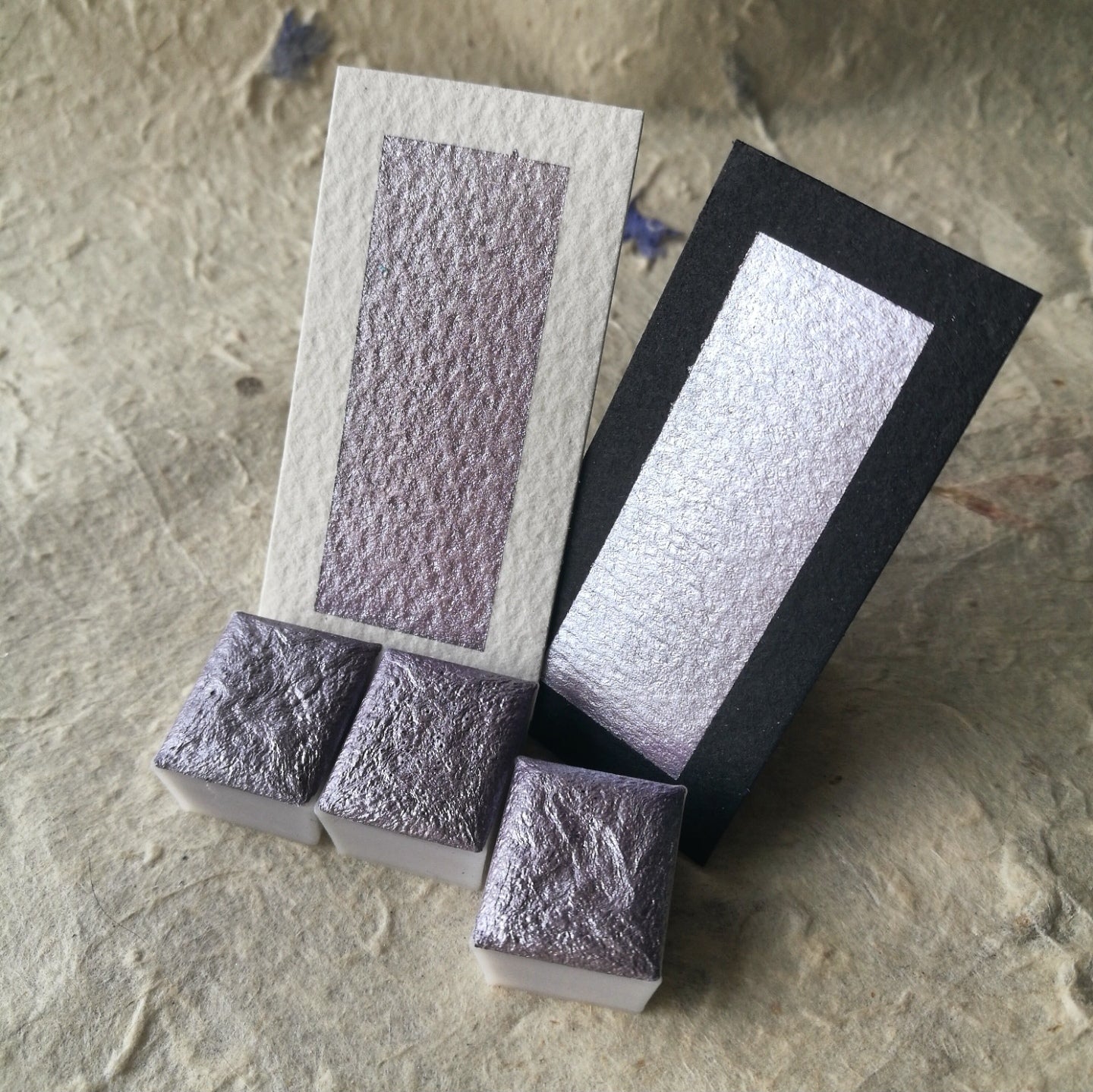 "Frosted Lilacs" - Light Purple Shimmer