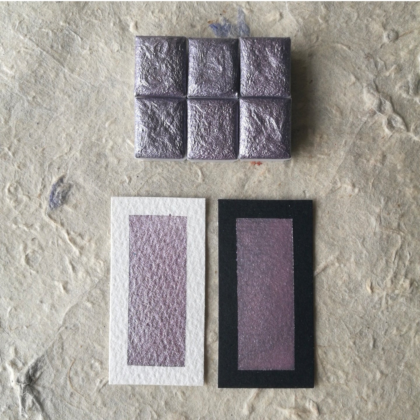 "Frosted Lilacs" - Light Purple Shimmer