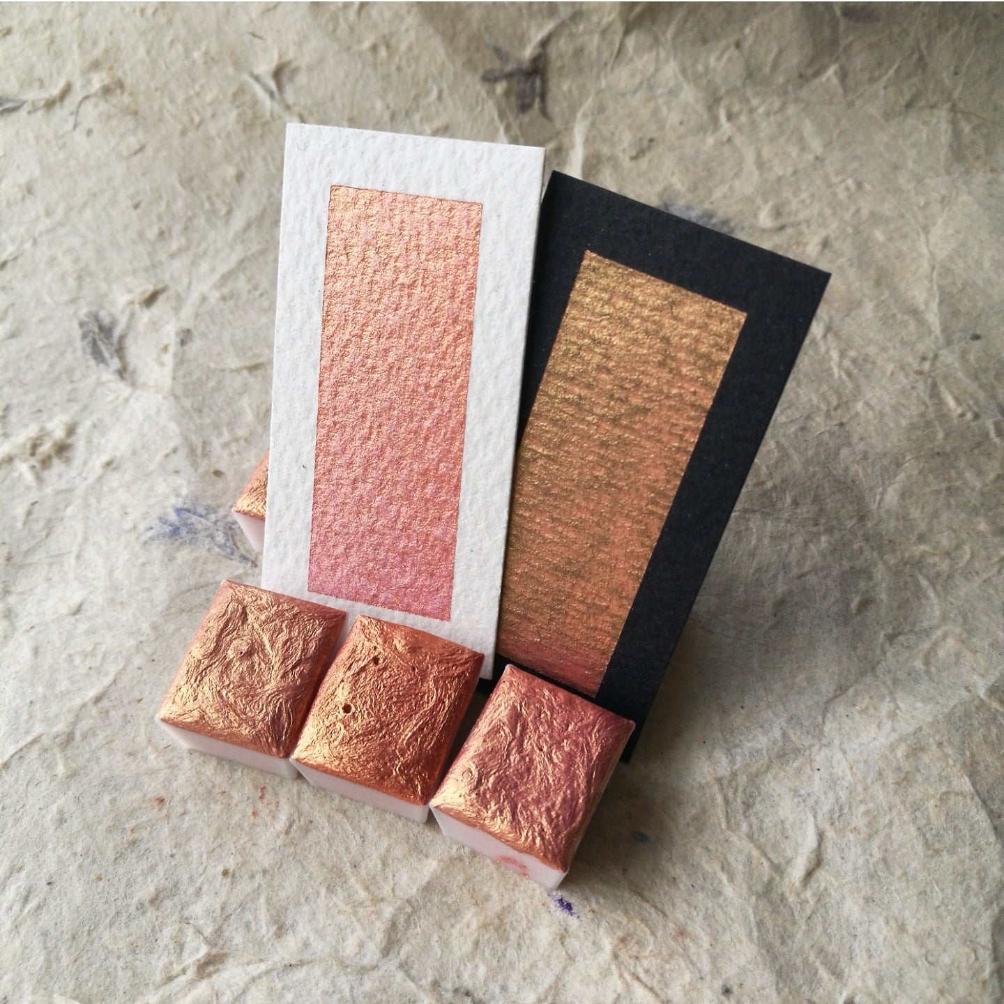 "Daydreamer" - Gold/Pink Duotone Shimmer