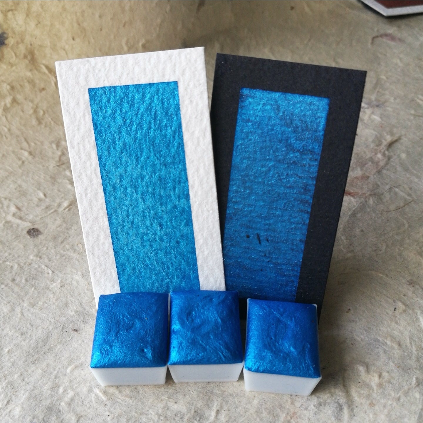 "Sky Blue" - Bright Blue Shimmer