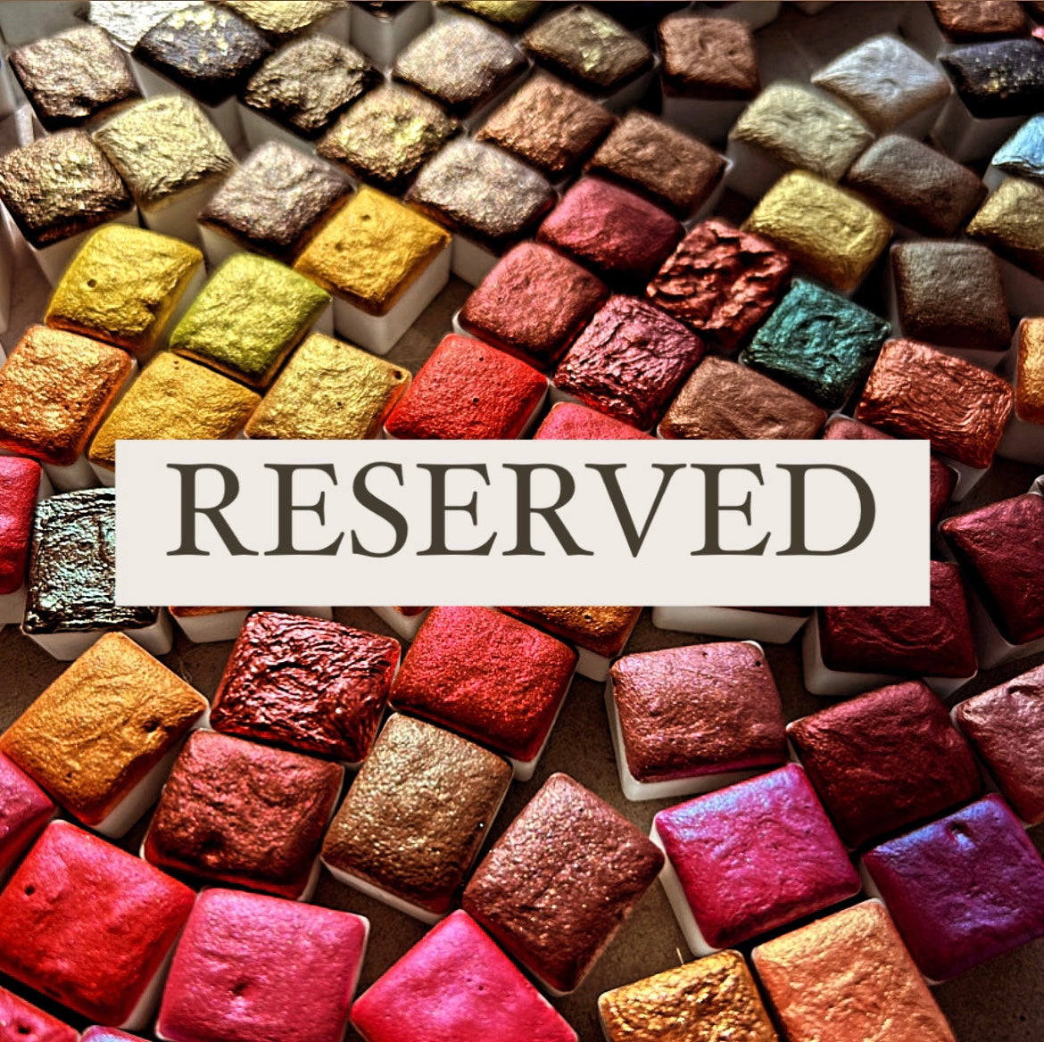 Reserved for Sam - Set of 21 Full Pans.