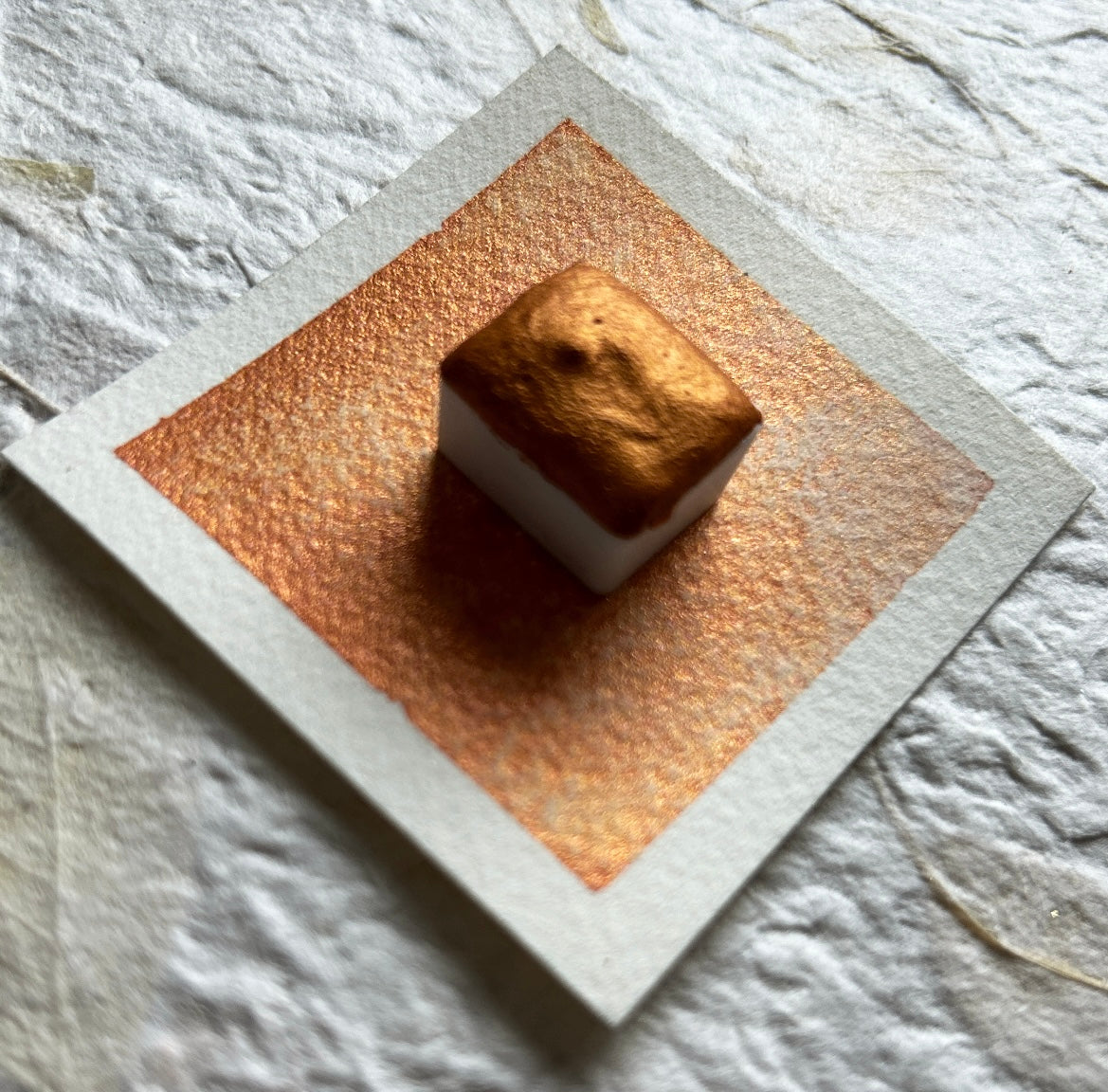 "Apricot" - Synthetic Mica