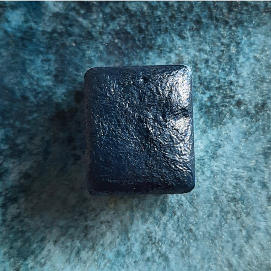 Synthetic Mica - "Blue Lagoon" - Blue/Gold Shimmer - Individual Pan