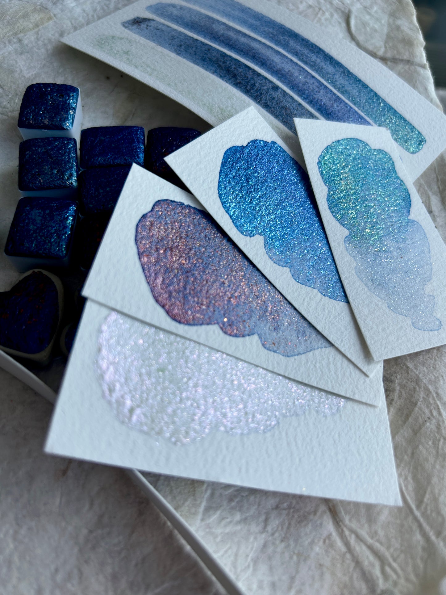 ✨New✨ Set of 4 Half Pans - Enchanted April Collection