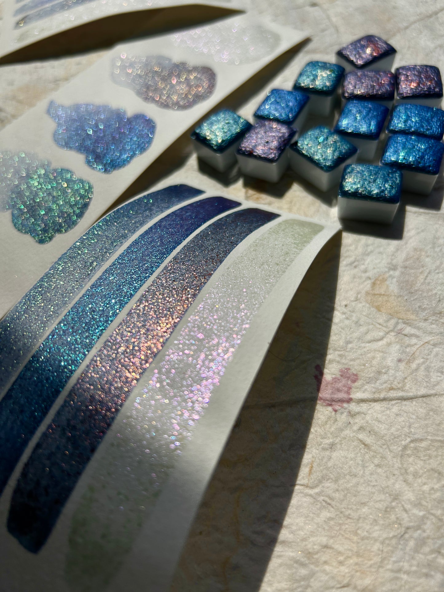 ✨New✨ Set of 4 Half Pans - Enchanted April Collection