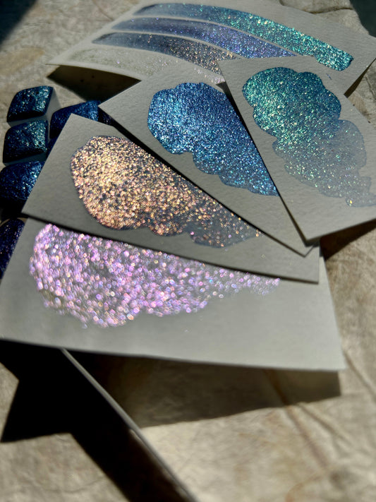 ✨New✨ Set of 4 Half Pans - Enchanted April Collection