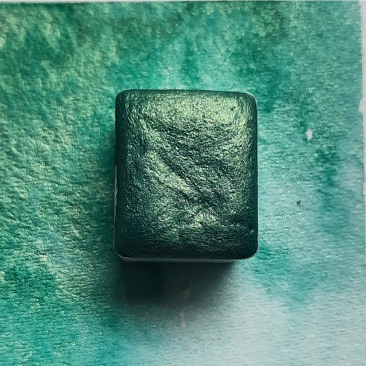 "Fairy Green" - Duochrome Golden/Green Colorshift - Individual Pan