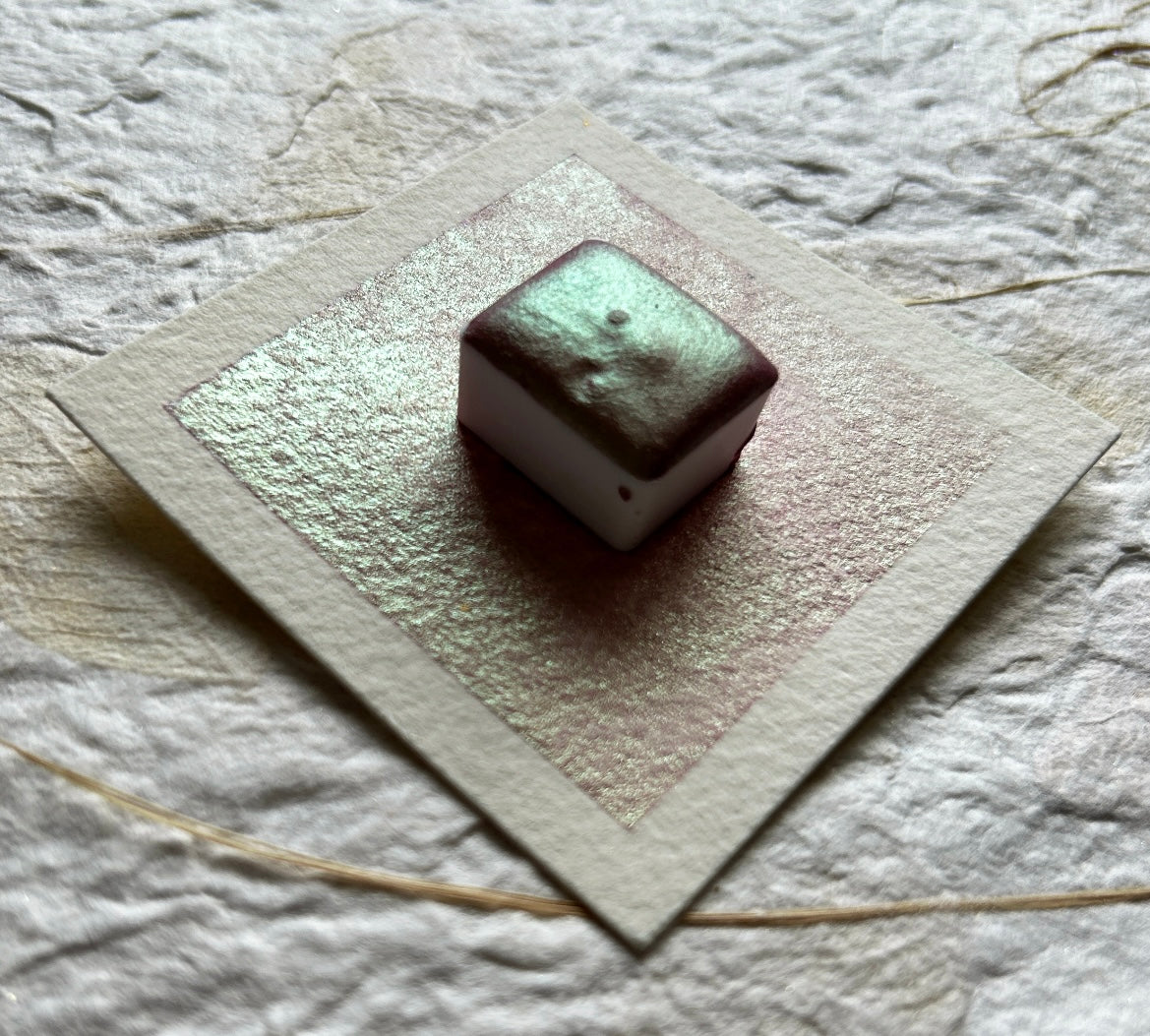 NEW VERSION "Golden Hour" - Pink/Silver Green Colorshift - Individual Pan