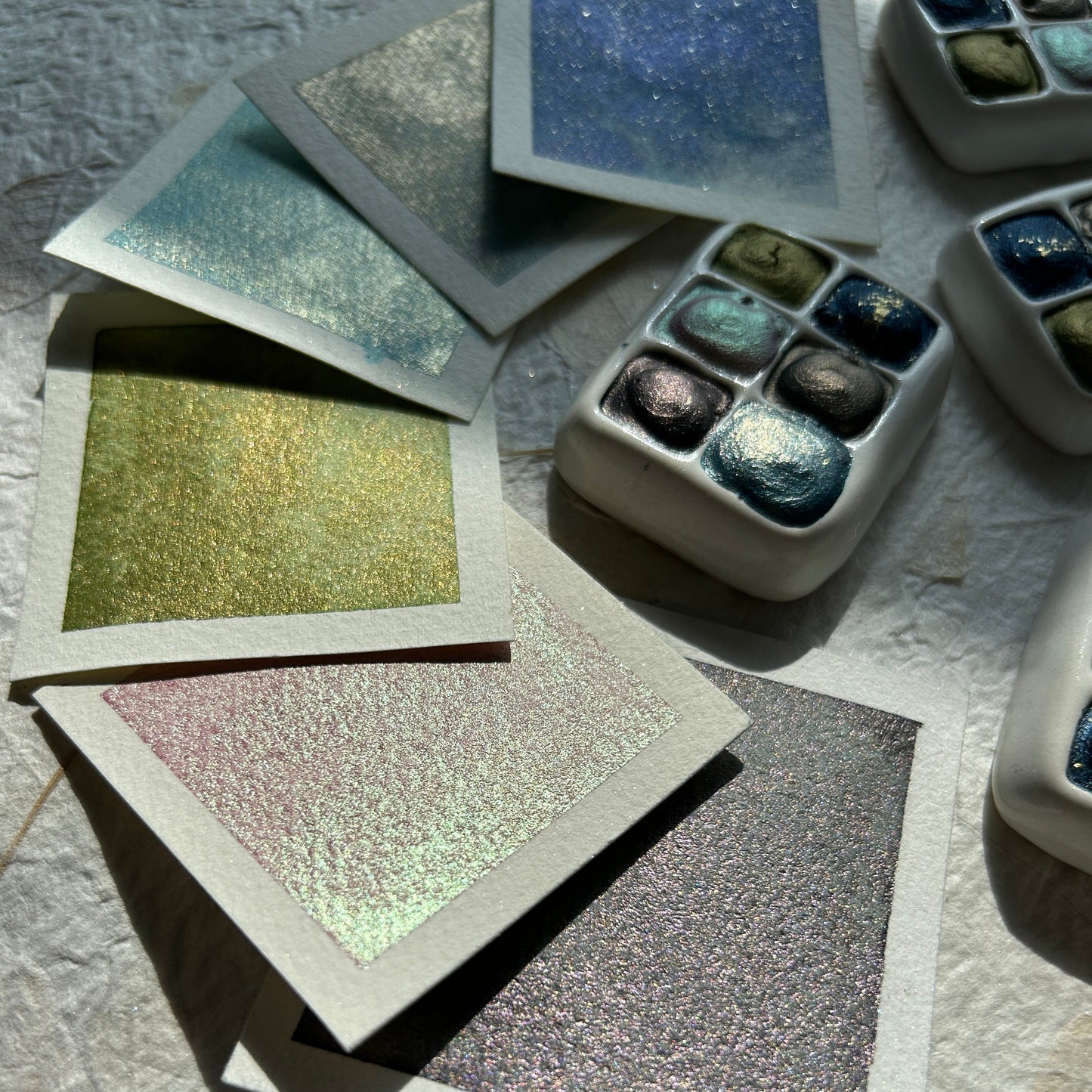 ✨New✨ Ceramic Mini Palettes - by Pottery with Soul