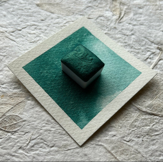 "Teal" - Bluish Green Shimmer