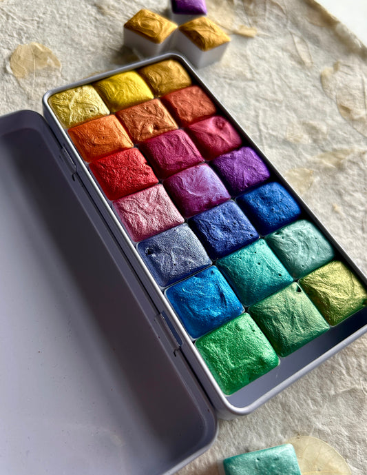 Set of 21 colours - Vibrant Palette