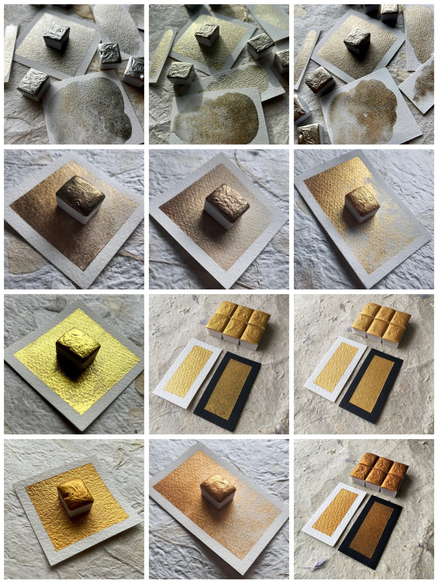 Dotcard - The Golds - 12 colours