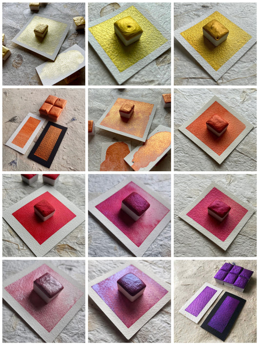 Set of 21 colours - Vibrant Palette