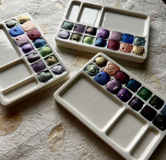 ✨B-GRADE✨ 14 Colour Ceramic Palette from Sugar Elephant Art