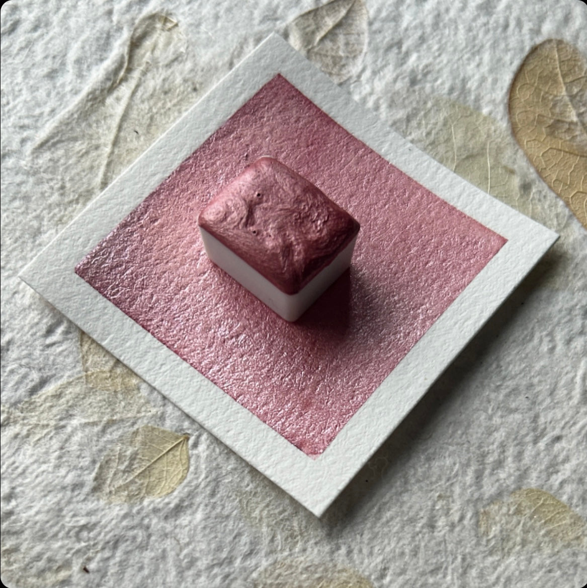 Limited Edition - "Soft Pink" - Pink Shimmer - Individual Half Pan