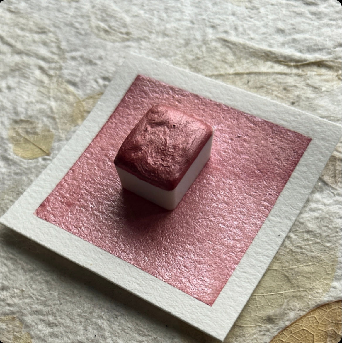 Limited Edition - "Soft Pink" - Pink Shimmer - Individual Half Pan