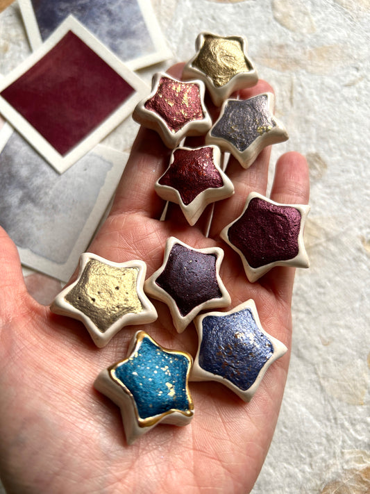 Ceramic Star Pans - Set of 9 Colours