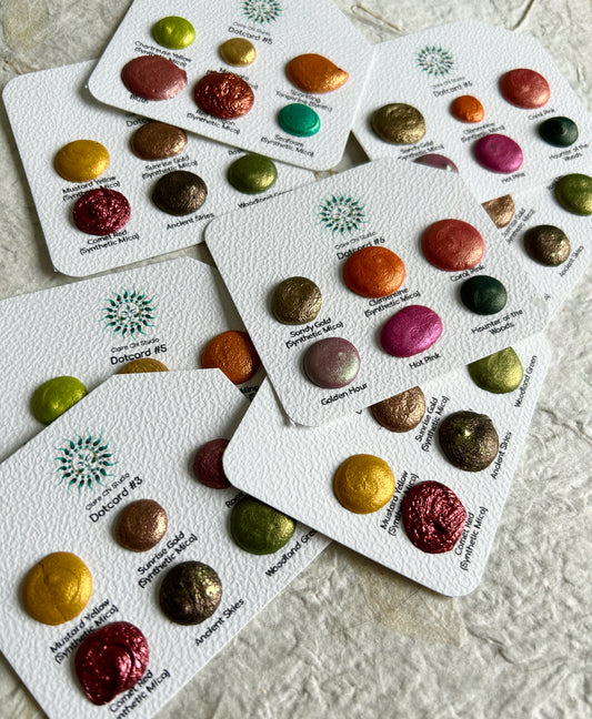 B-grade - Mini Dotcard (Random 6 colours)