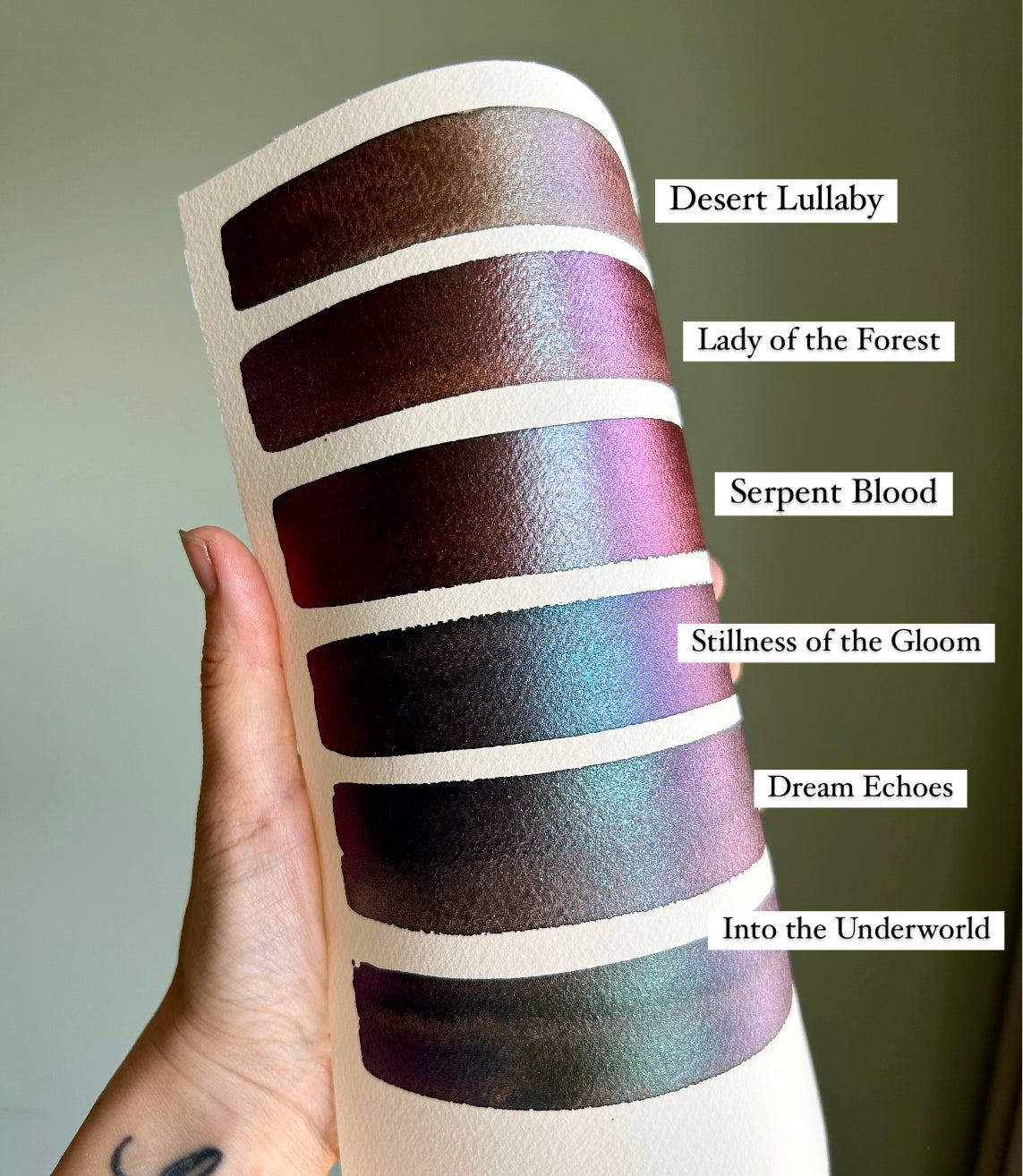 Limited Edition! "Serpent Blood" - Dark Chameleon Colourshifter