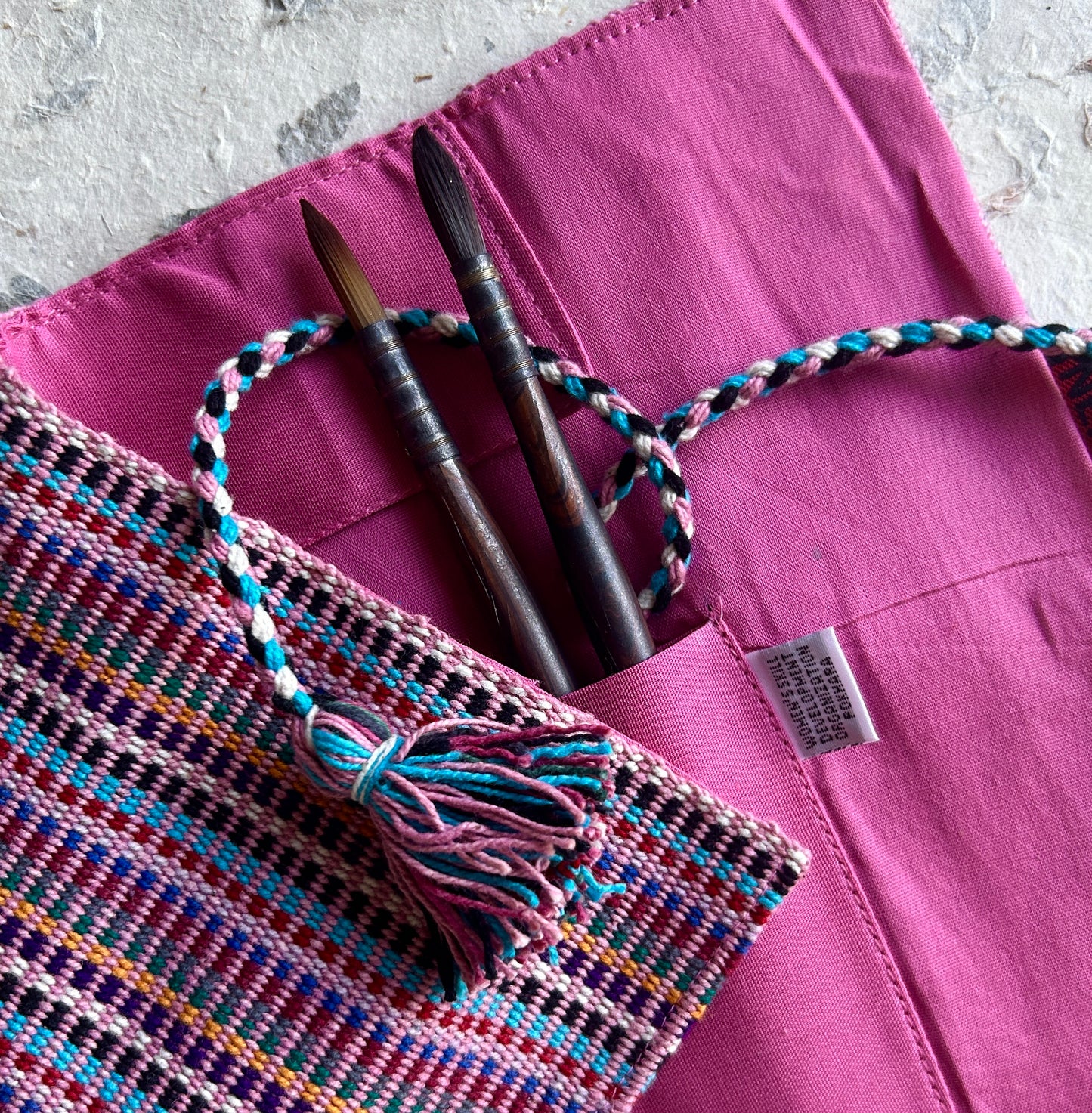 Nepali Brush Roll | Bubble Gum Pink