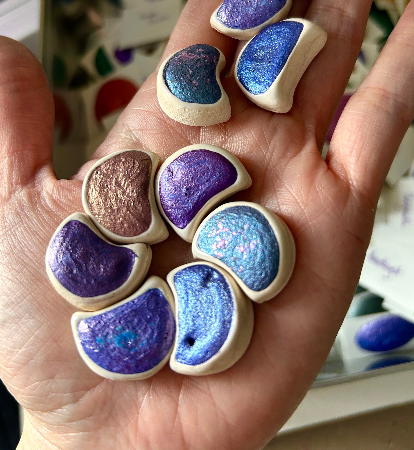 New - Ceramic Crescent Moon Sets