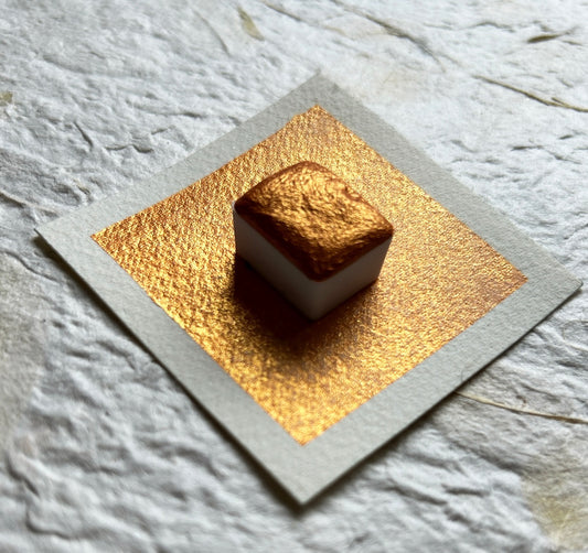 "Sparkling Tangerine" - Synthetic Mica