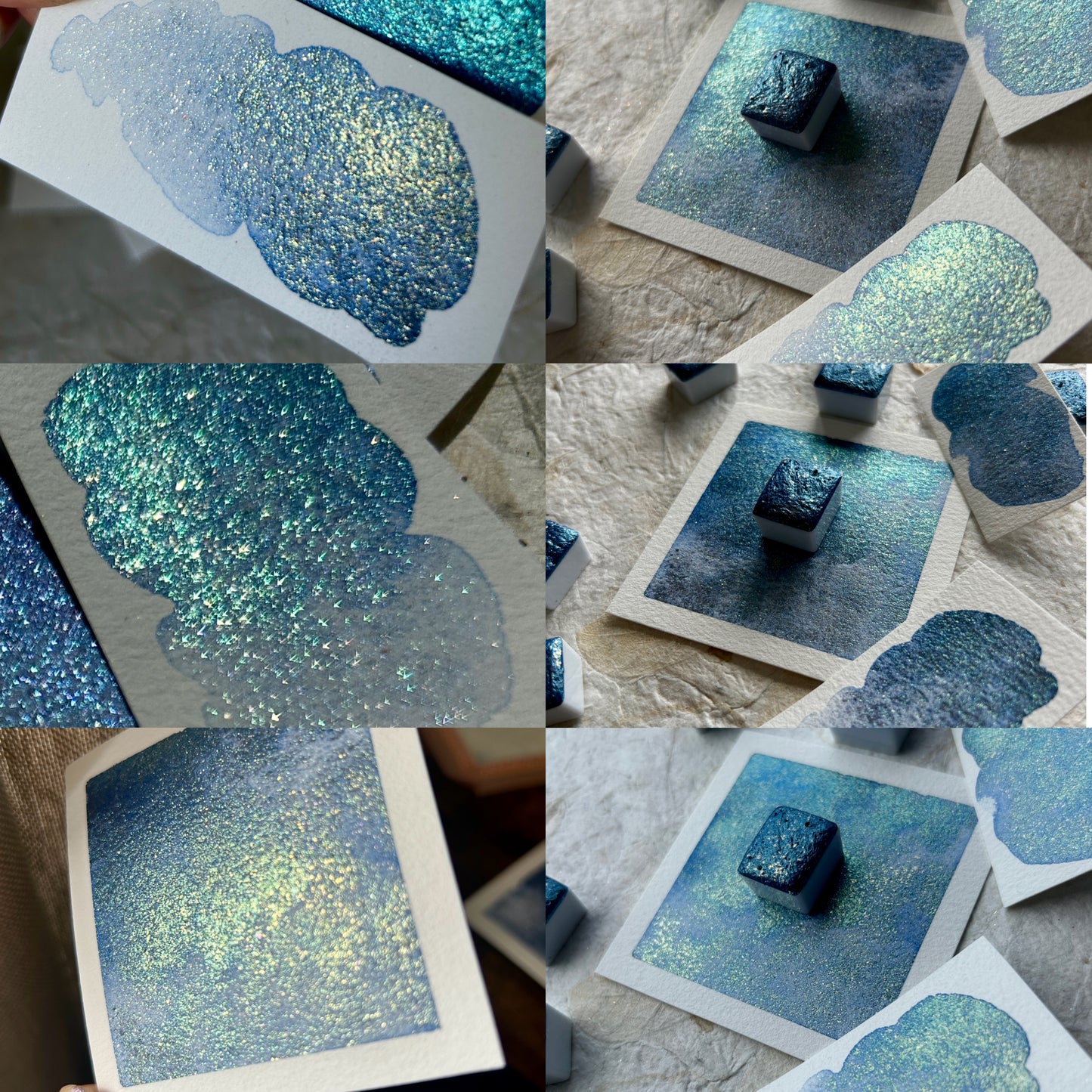 ✨New✨ Set of 4 Half Pans - Enchanted April Collection
