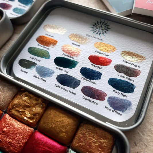 Pre-order closed! ✨Free Shipping✨"The favourites of 2022" Half OR Full Pan Palette - Set of 17 Half OR Full Pans