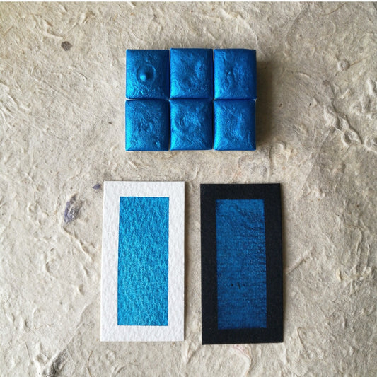 "Sky Blue" - Bright Blue Shimmer