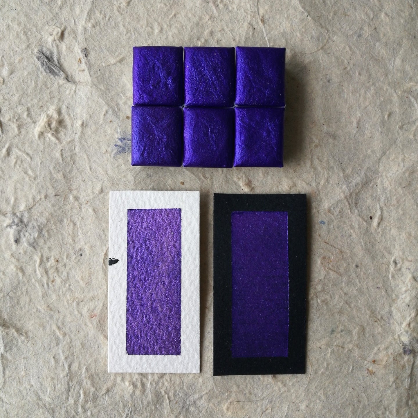 Discontinued - "Vibrant Violet" - Violet Shimmer - Individual Half Pan