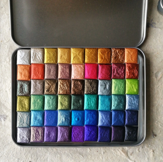 Empty Metal Tin - Various Sizes - Watercolor Palettes (Empty)